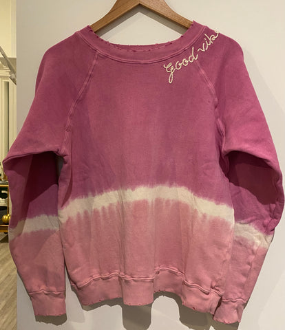 Ombré Good Vibes Sweatshirt