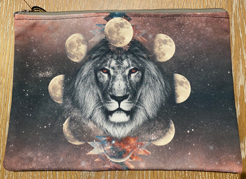 Cosmic Collage Large Pouch