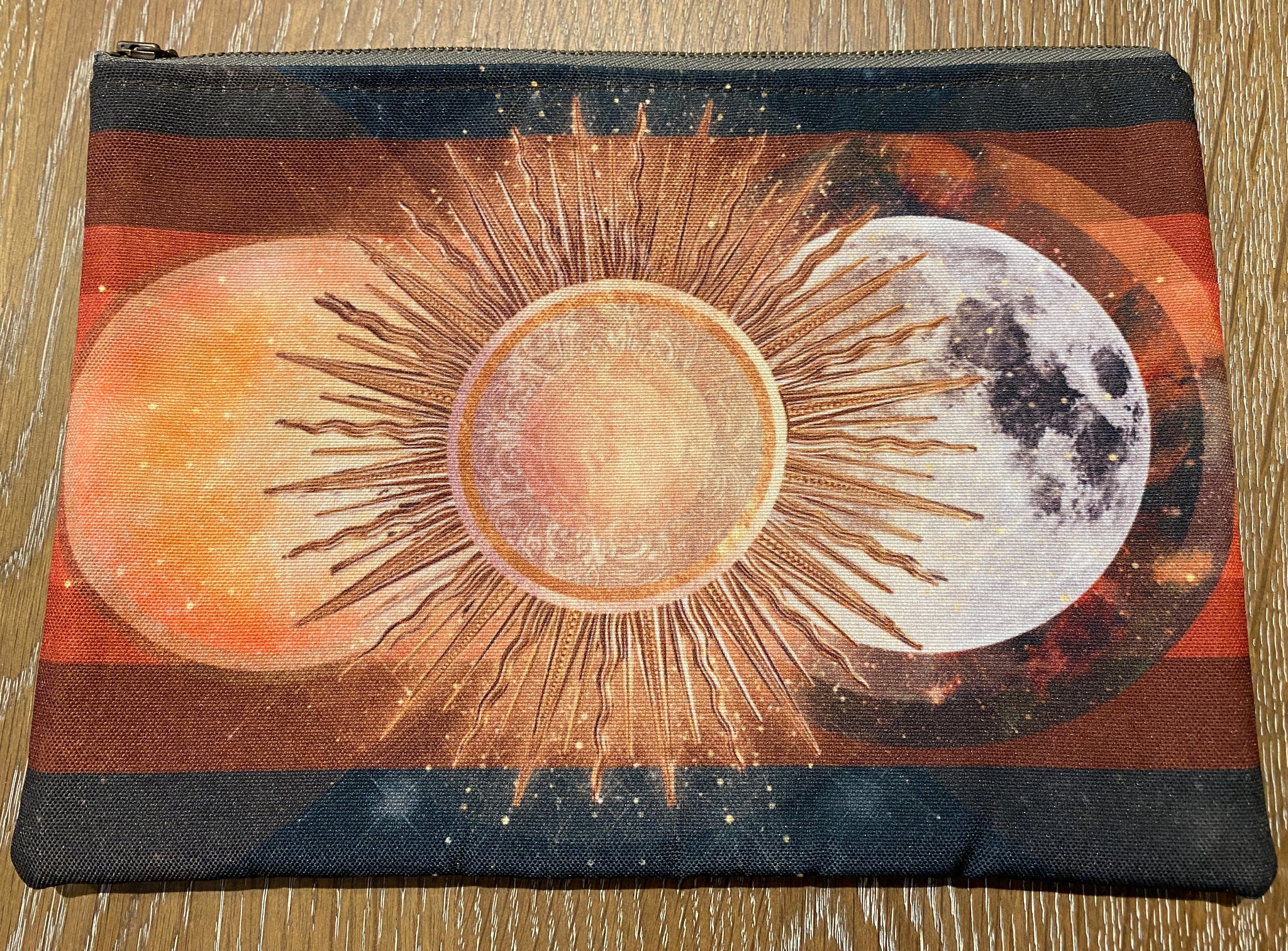 Cosmic Collage Large Pouch