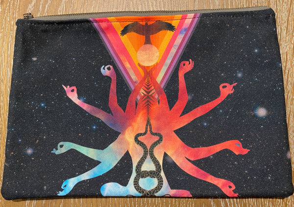 Cosmic Collage Large Pouch