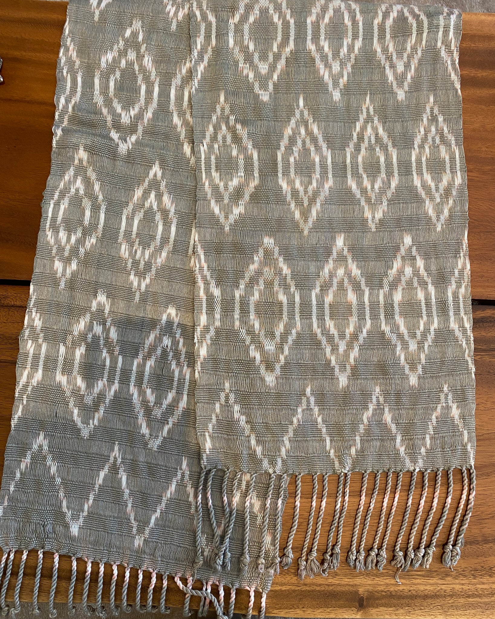 Grey Green Scarf