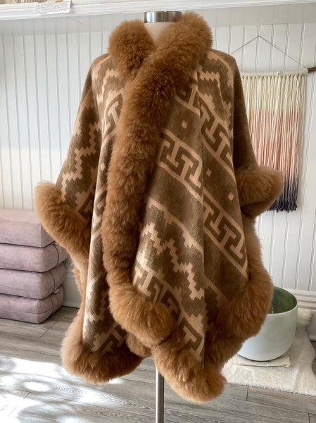 Alpaca Wool Goddess Cape