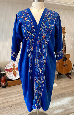 Blue Shipibo Jacket