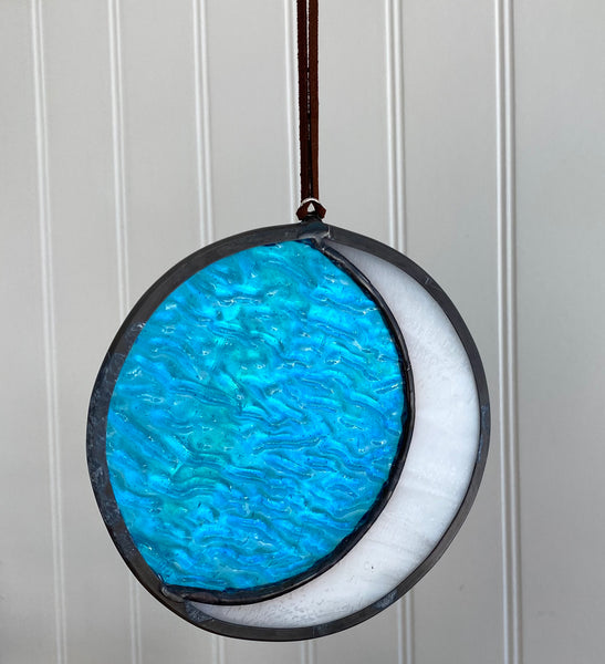 Moon Phase Stained Glass