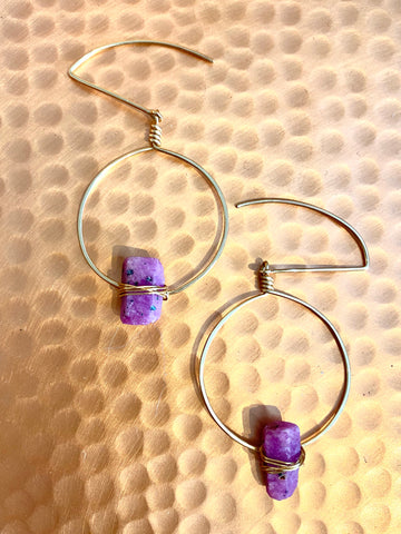 Ruby Balance Earrings