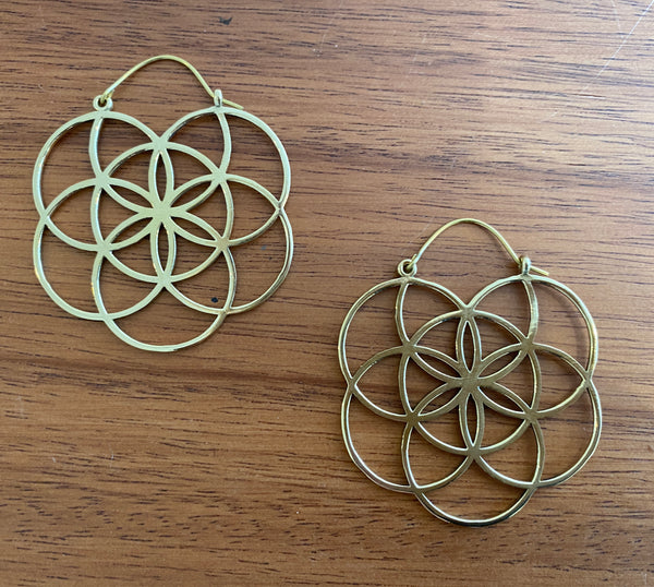 Flower Of Life Earrings