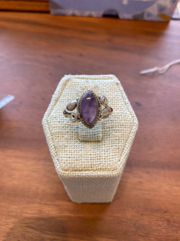 Sterling Silver and Amethyst Ring