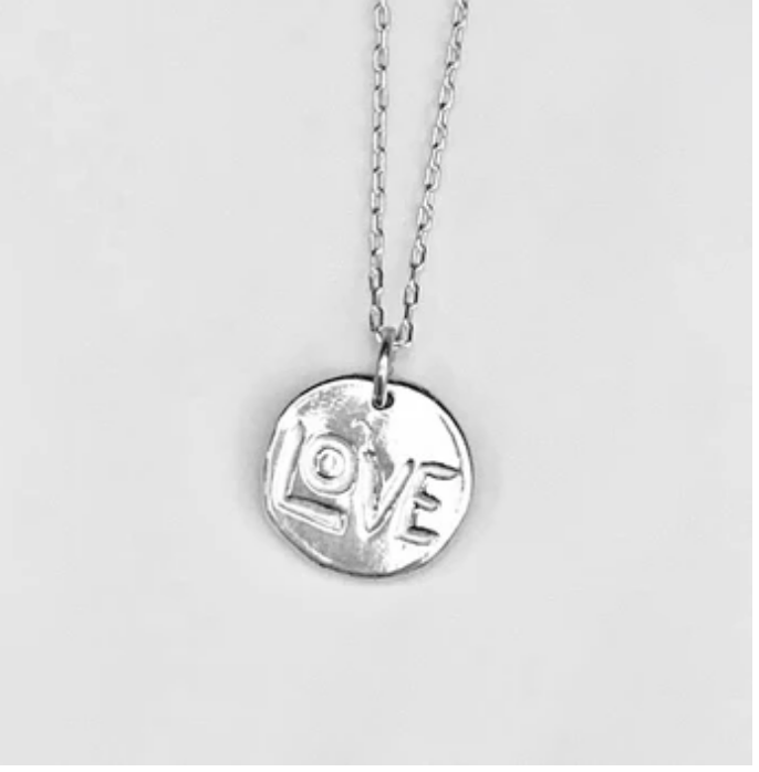 Love Pendant Sterling Silver