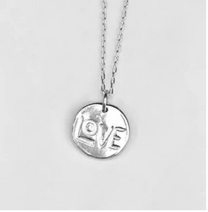 Love Pendant Sterling Silver