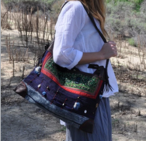 Yelda Hill Tribe Handbag With Beads