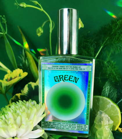 Green Vibrational Color & Aventurine Gemstone Mist