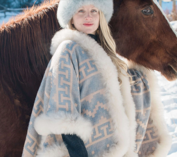 Alpaca Wool Goddess Cape